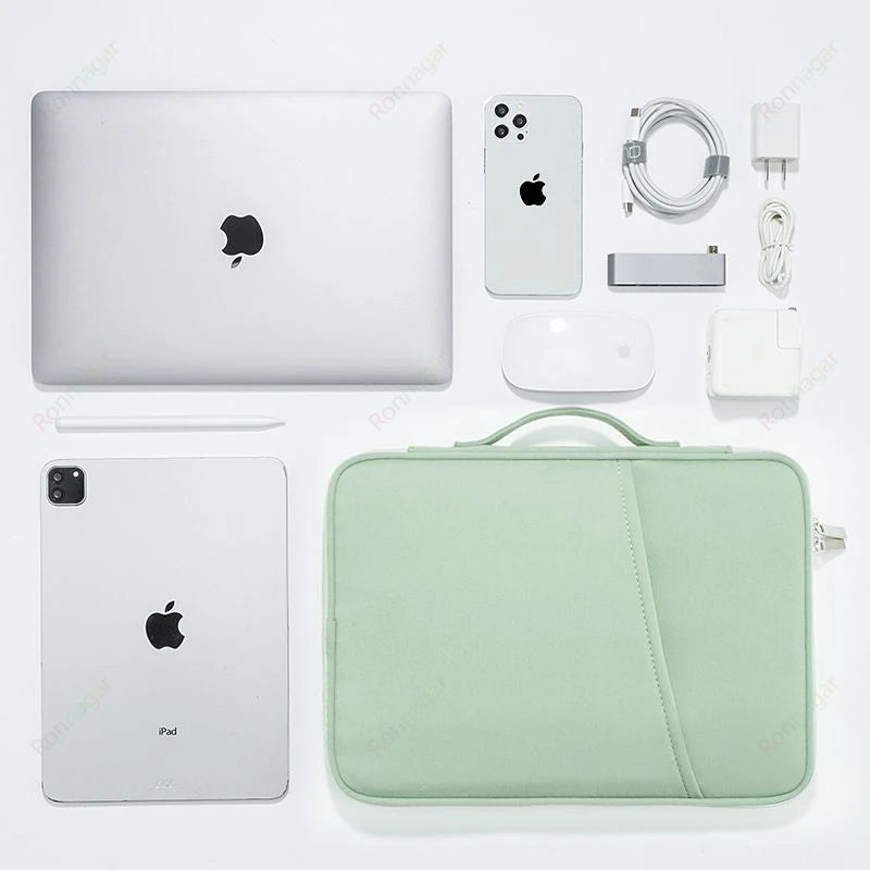 Laptop Sleeve Bag Compatible with MacBook Air/Pro 13-13.6-15 inch 2026 MacBook Neo A18Pro MacBook Pro14 MacBook Air M4 M3 M1 M2