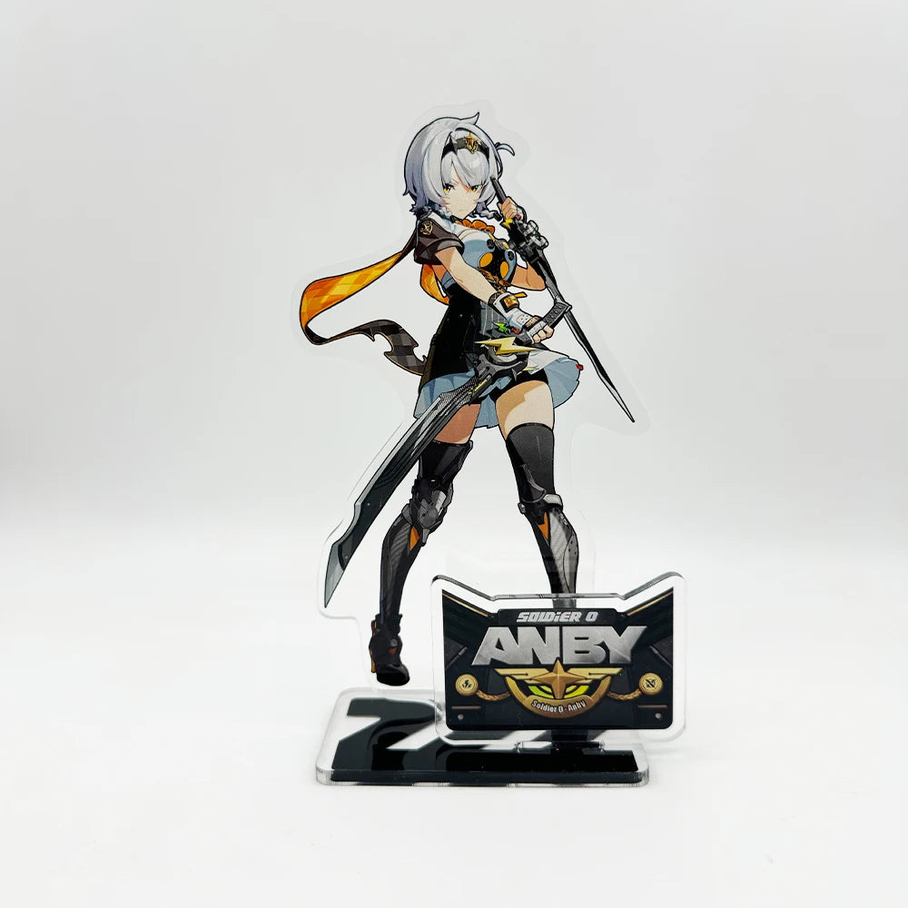 Game Zenless Zone Zero Ye Shun­guang Dialyn Hoshimi Miyabi Anime Acrylic Stand Model Plate Keychain Desk Decor Collection gift