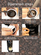 Reusable Aluminum Coffee Capsules Compatible with Nespresso Vertuo Machine - Durable Coffee Pod Shells for Espresso Lovers