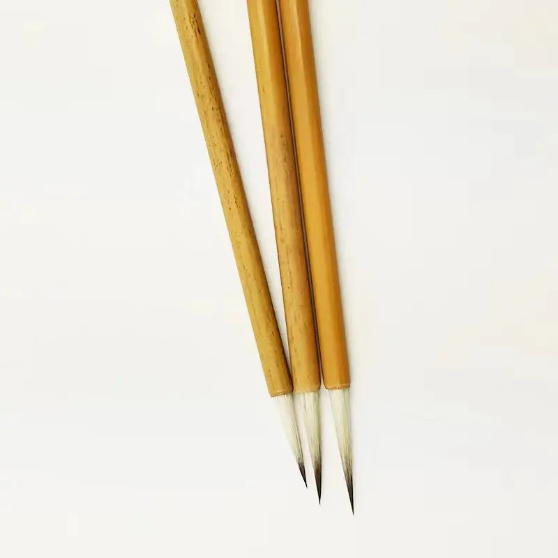 Mixed Hair Woolen Hair Chinese Calligraphy Brush Pen Slender Gold Brush Landscape Chinese Painting Brush Script Practice Brush
