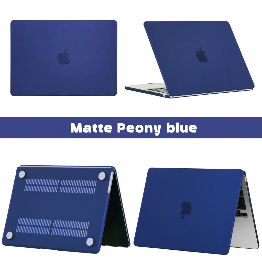 For Macbook Air 13.6 Case M5 2026 Neo A18 For MacBook Air 13 Cover M4 M2 Pro 13 Funda 2025 M5 Pro 14 16 Case M3 15.3 Laptop Case