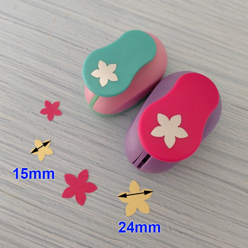 49mm 37mm 2.5cm 1.6cm Sakura Petal Craft Hole Punch Scrapbooking School Paper Puncher EVA Cutting Tool Child DIY Cutter