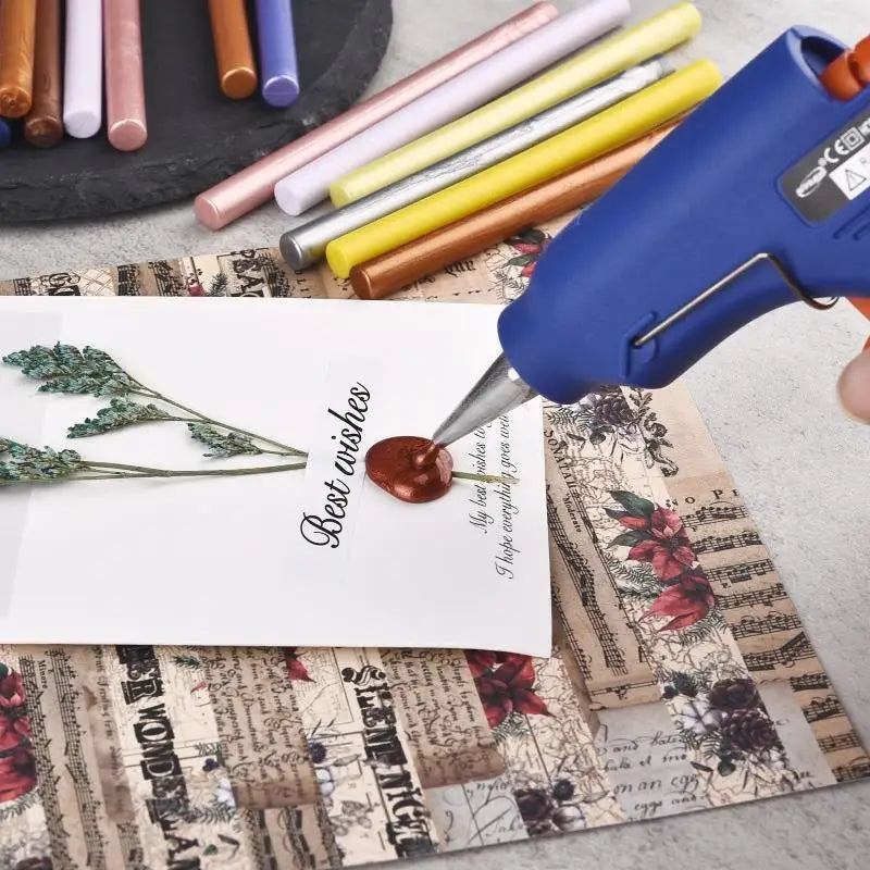 13cm Long 5pc DIY Seal Wax Sticks For Melting Glue Gun Sealing Wax Sticks Wedding Party Invitation Sealing Wax For Fashion Gift