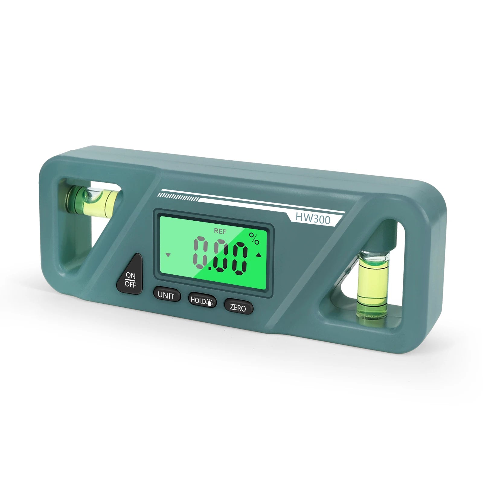 HW300 Inclinometer LCD Display Digital Protractor Level Meter Angle Measuring Inclinometer 90°Level Neodymium Magnetic Base