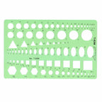 Jewelry Design Template Diamond Gemstone Drafting Ruler Kit Formwork Rulers Professional Designer Tools Supplies T-777-1 T-777-2