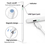 Rechargeable Stylus for Xiaomi Redmi Pad2 Pad 2 SE 8.7 7S 6S 7 6 5 Pro 11'10.61' Active Stylus Pen No Need Bluetooth Connection