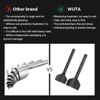 WUTA Basic Series 5-9 Pcs Leather Corner Cutter Set 1/4 Round Punches Leather Edge Cutting Die Strap Belt Wallet DIY Craft Tools