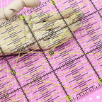 15*15 cm, 30*15 cm Patchwork Ruler - Set of Quilting Tools - High-Quality Acrylic Material - Transparent Ruler - School Supplies