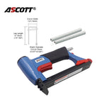 21 Gauge Pneumatic Upholstery Stapler 12.8mm Width Crown Air Stapler Gun for Furniture Woodworking and DIY Projects Nailing Gun
