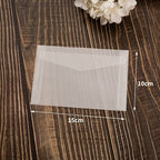 50pcs/lot Translucent Envelopes for Wedding Invitation European Style Sulfuric Acid Paper Envelope Business Storage Bag Envelope