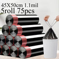 Heavy Duty Drawstring Trash Bags 3.6 Gallon 1/3/5 Rolls for Kitchen Bathroom Bedroom Living Room Office - Kitchen Bin Liners