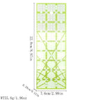Yokoyama Acrylic Sewing Ruler For Patchwork Measuring Drawing Dressmaker Yardstick DIY Craft Quilting Cutting Accessories Tool