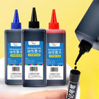 500ml Large Capacity Bottled Marker Ink Waterproof Quick Drying Oil-based Marker Refill Liquid School Supplies
