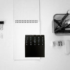 30Pcs Index Cards A-z Dividers 3x5" Alphabetical File Dividers Studying Tool Alphabet Tabs Index Tabs Black for Office School