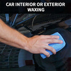SEAMETAL 8-13pcs Microfiber Car Wax Applicator Pads Soft Auto Detailing Wax Sponge Set Car Paint Care Polishing Cleaning Pads