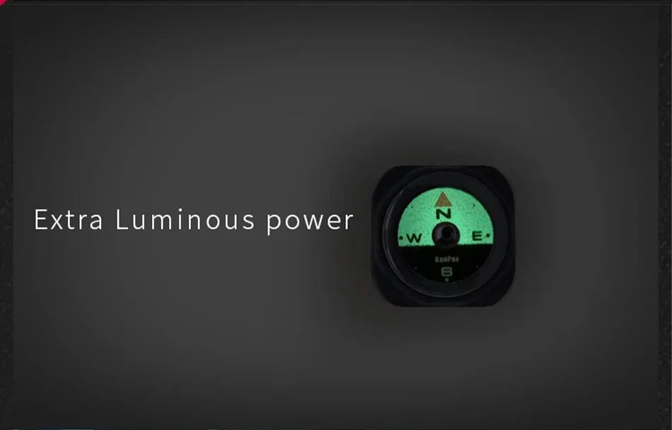 KANPAS Watch Band Compass Wrist Strap Compass Waterproof Mini Luminous  Magnetic for Outdoor,Camping,Hicking,Survival