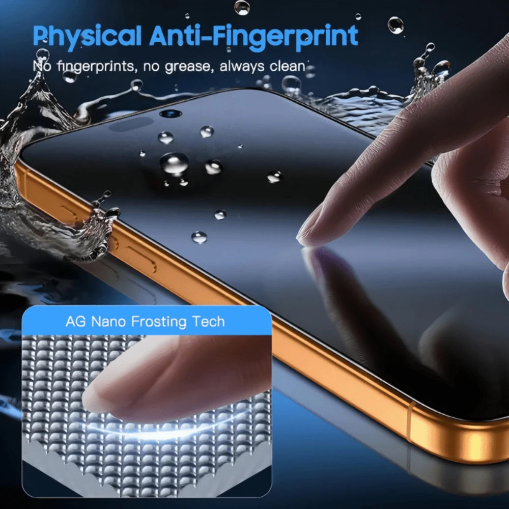 NNBILI 5Pcs Dust Free Installation Privacy Screen Protector for IPhone 17 Pro Max  16 15 14 13 12 11 Pro 17e 16e Anti-spy Glass
