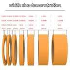 20 Meter Black Cloth Tape High Adhesive And Flexible Gift Packaging Card Handmade Paper Ribbon Plastic Film Decoration Furniture