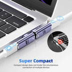 140W USB4.0 40Gbps Thunderbolt3 Magnetic Type-C OTG USB C To USB-C Fast Charge Magnet Converter Cable 8K@60Hz USB Type C Adapter