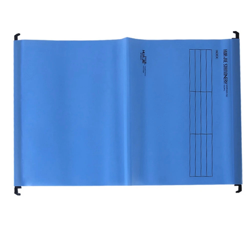A4 Quick Labor Folder PVC Suspended Type A4 Suspension Files with Hook Color Random Hanging File Folders Home Organization