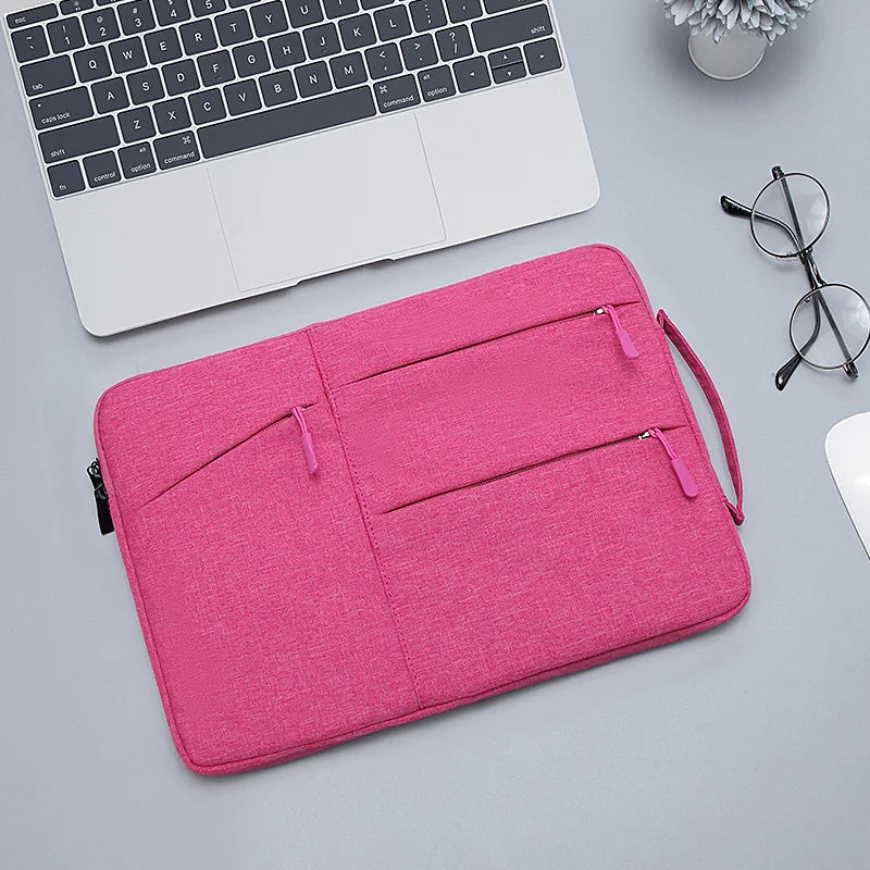 Laptop Bag 13.3 15.6 Waterproof Notebook Case Sleeve For Macbook Neo Air Pro 13 16 14 15 M5Lenovo Computer Handbag Briefcase Bag