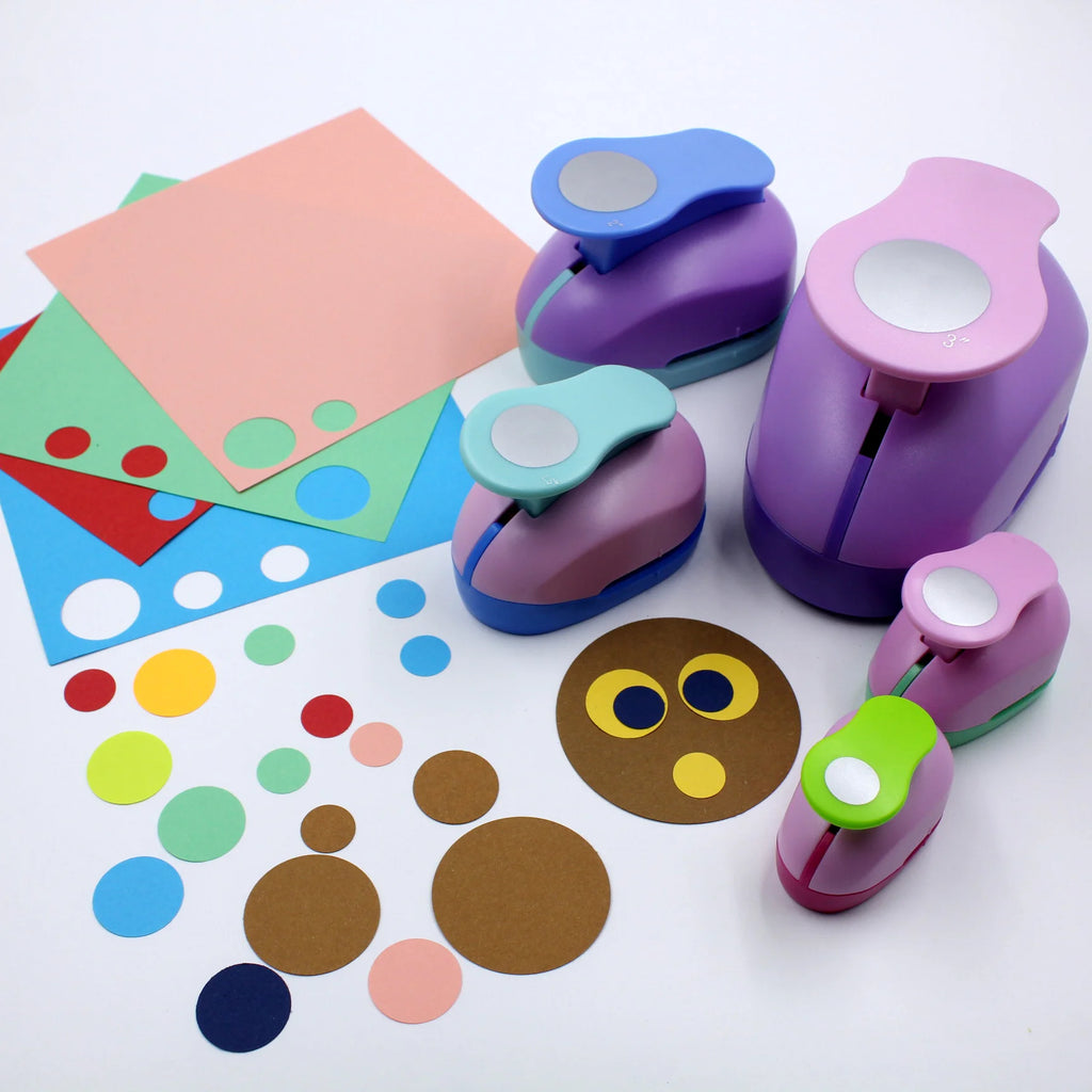 1pcs Round Heart Star Hole Punch Paper Craft Punch Scrapbooking Card Making Journal Photo Album Office Supplies