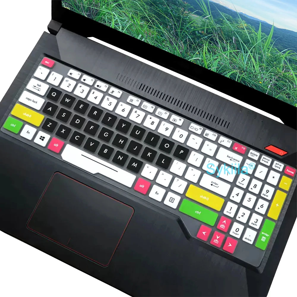 Keyboard Cover for ASUS TUF Gaming A15 A16 A17 A18 F15 F16 F17 FX507 FX607 FA608 FA808 FX608 Silicone Protector Skin Case 15 16