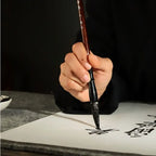 Traditional Chinese Calligraphy Brush Oil Painting Oil Watercolor Scriptures Writing Brush Wood Wolf Hair Art Paint Brush