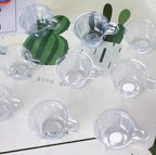 100/50/10Pcs 40ML Plastic Disposable Cups Dispenser Silicone Resin Mold Kit For DIY Epoxy Resin Jewelry Making Tools Accessories