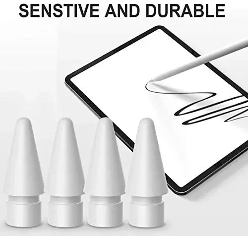 Replacement Pencil Tips for Apple Pencil 1st 2nd Generation iPencil Smooth Spare Nibs for iPad Pro Pencil 1/2 Stylus Fine Nib