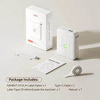 Niimbot D110 Wireless Mini Portable Printer Smart Label Printer Mobile Phone For Thermal Adhesive Sticker Labeling Maker Machine