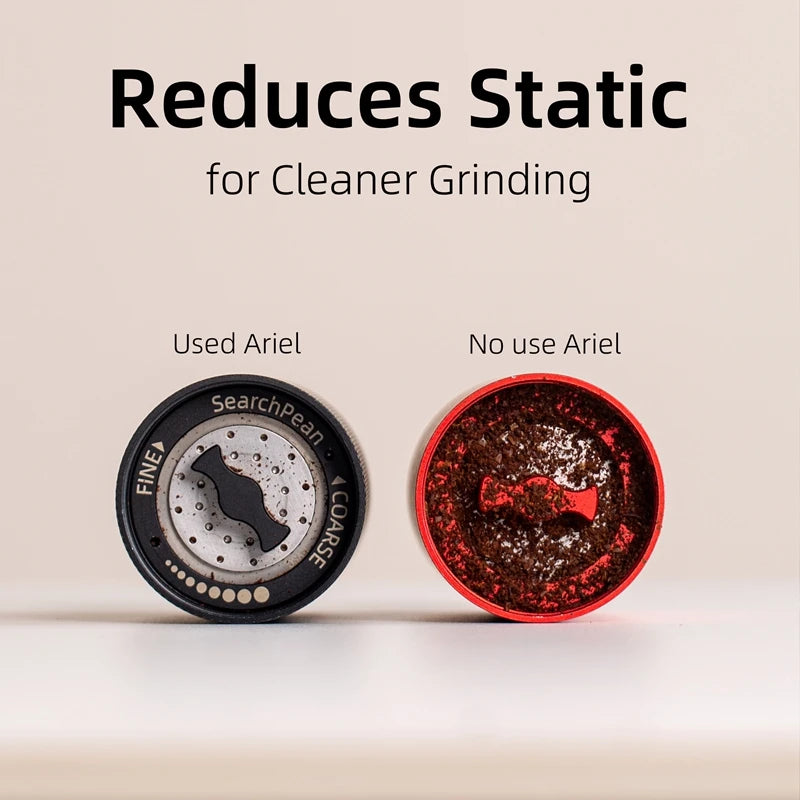 SearchPean Grinding Static Reducer Nano Sprayer Waking Coffee Beans Elimination Powder Residue Cleaner Rechargable USB ARIEL