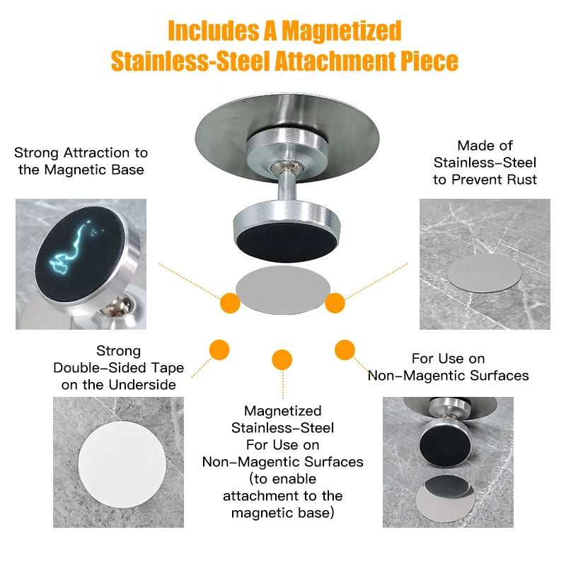 Espresso Extraction Shot Mirror Stainless Steel Portafilter Lens Flow Rate Observation Magnetic Coffee Accessories Barista Tools