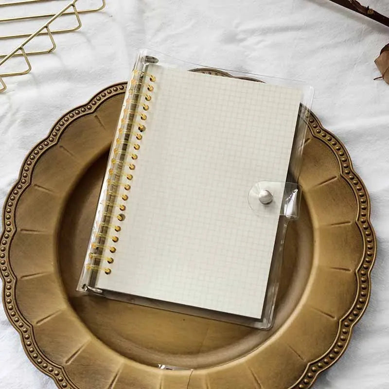 A5 B5 20Holes Loose-Leaf Notebook Refill 60Sheet Spiral Binder Paper Index Inside Page Dot Grid Blank Connell Stationery