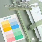A4 Portable Accordion File Organizer, 13 Pocket Expanding Document Folder for Business School Office Student Supplies