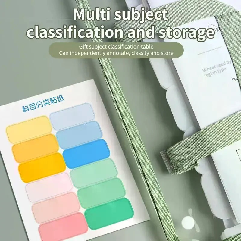 A4 Portable Accordion File Organizer, 13 Pocket Expanding Document Folder for Business School Office Student Supplies