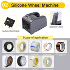 Automatic Tape Dispenser Cutting Machine 6-60mm Adhesive Tape Ribbon Intelligent Double Sided Cutter 110V 220V