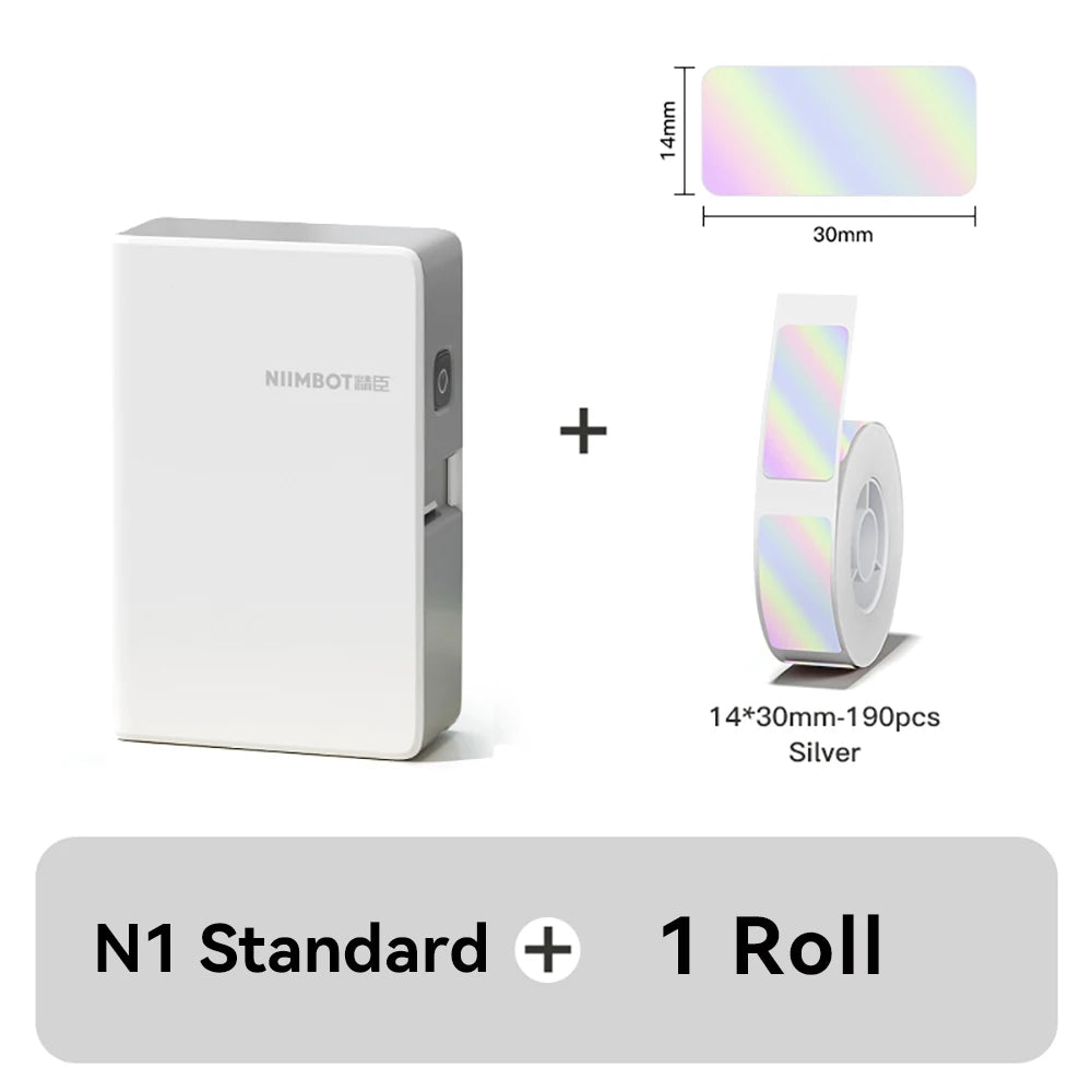Niimbot N1/M2 Thermal Transfer Label Printer Color Printing Label Machine Wireless DIY Price Tag Sticker for Home Office