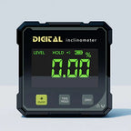 Digital Level Angle Finder Box 360 Degree Measurement Professional Protractor Inclinometer Dual Magnetic Electronic Level Gauge