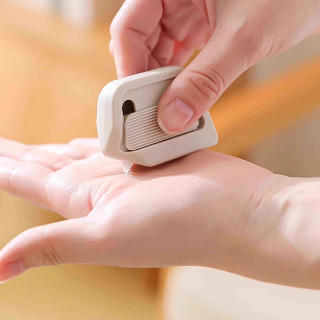 1pcs Magnetic Ceramic Box Cutter with Automatic Retractable Blade Safe Portable Letter Opener for Packaging Courier