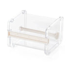 Stackable Tape Dispenser Transparent Design Tape Holder Creative Washi Tape Cutter Stationery School Supplies Office Supplies