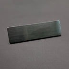 Shirley Custom 7*2cm Custom logo stainless steel name tag with brushed gold silver beauty salon employee ID tag wholesale