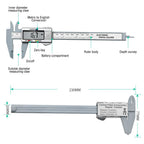Caliper Measuring Tool Digital Caliper 100mm 150mm Digital Micrometer Measuring Tool Depth Ruler Messschieber Paquimetro
