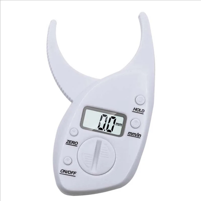 Digital Body Fat Caliper - Skinfold Measurement Tool for Accurate Body Fat Testing