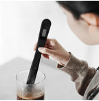 MHW-3BOMBER Wand Coffee Stirrer with Digital Thermometer Coffee Syphon Stir Stick for French Press Barista Coffee Accessories