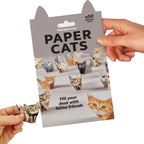 Creative DIY Paper Cats 50 Sheets DIY Origami Paper Handmade DIY Paper Cat Dog Dinosaur Fun Art Craft Folding Animal Folding Set