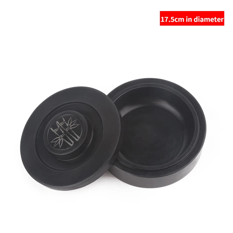 6 Inch 8 inch anhui Handmade Inkstone Water Ripple Ink Stone Natural Inkstone Traditional Painting Calligraphy Special Ink Stone
