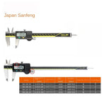 Japan Caliper Stainless Steel Absolute Digital Caliper 500-193-30 Battery Powered Inch/Metric 8" Range -0.001" Hand Tools