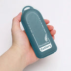 7pcs Food Grade Safe Detachable Portable Utensils Reusable Plastic Cutlery Set Box with Chopsticks Spoon Knife Fork Straw Brush