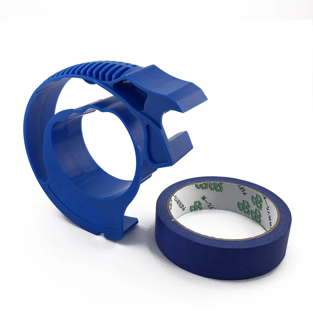 Painter Masking Tape Applicator Dispenser Machine Adhesive Tape with Tape Cutting Tool for Repair and Beautify Crack in Tile